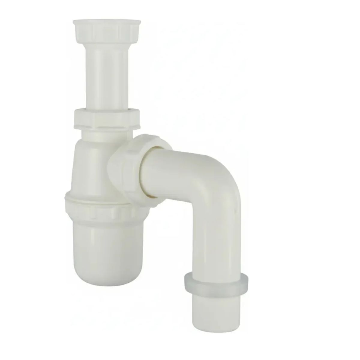 TAUMM - Sifon Plastico Con Codo Salida 1 1/4 Lavamanos O Lavatorio