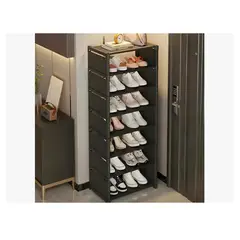 GENERICO - 8 Capas Negro Zapatero Organizador Colgador Zapatos