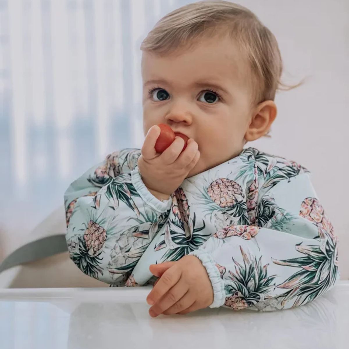 TWISTSHAKE - Babero manga larga Twistshake Piña