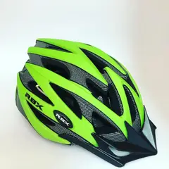 RBX - Casco de Bicicleta color Verde con luz