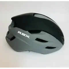 RBX - Casco de Bicicleta color Gris con Negro