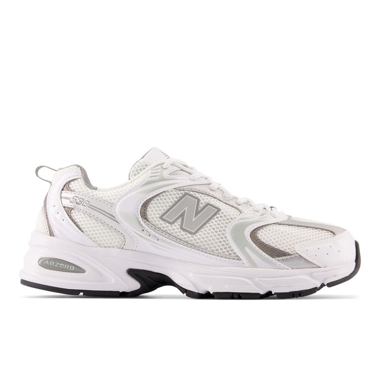 Zapatillas Urbanas Unisex 530 Blanca/plata