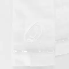 NINA HERRERA - Toalla de Visita Piqué Bordada Letra Q Blanco