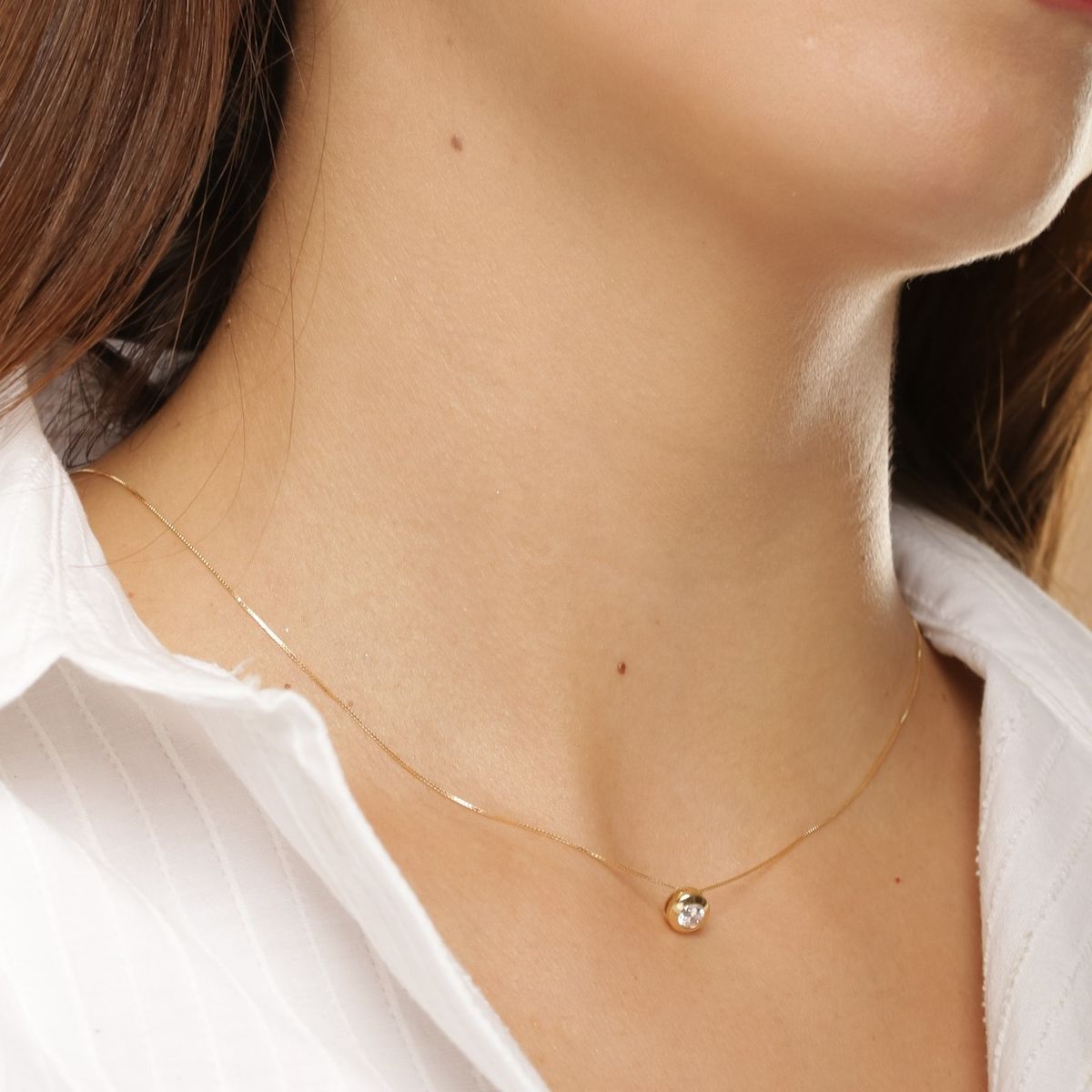MASSE GIOIELLI - Punto de luz oro italiano 18K