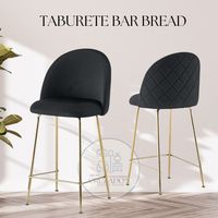 Taburete LUXURY FELPA 66cm