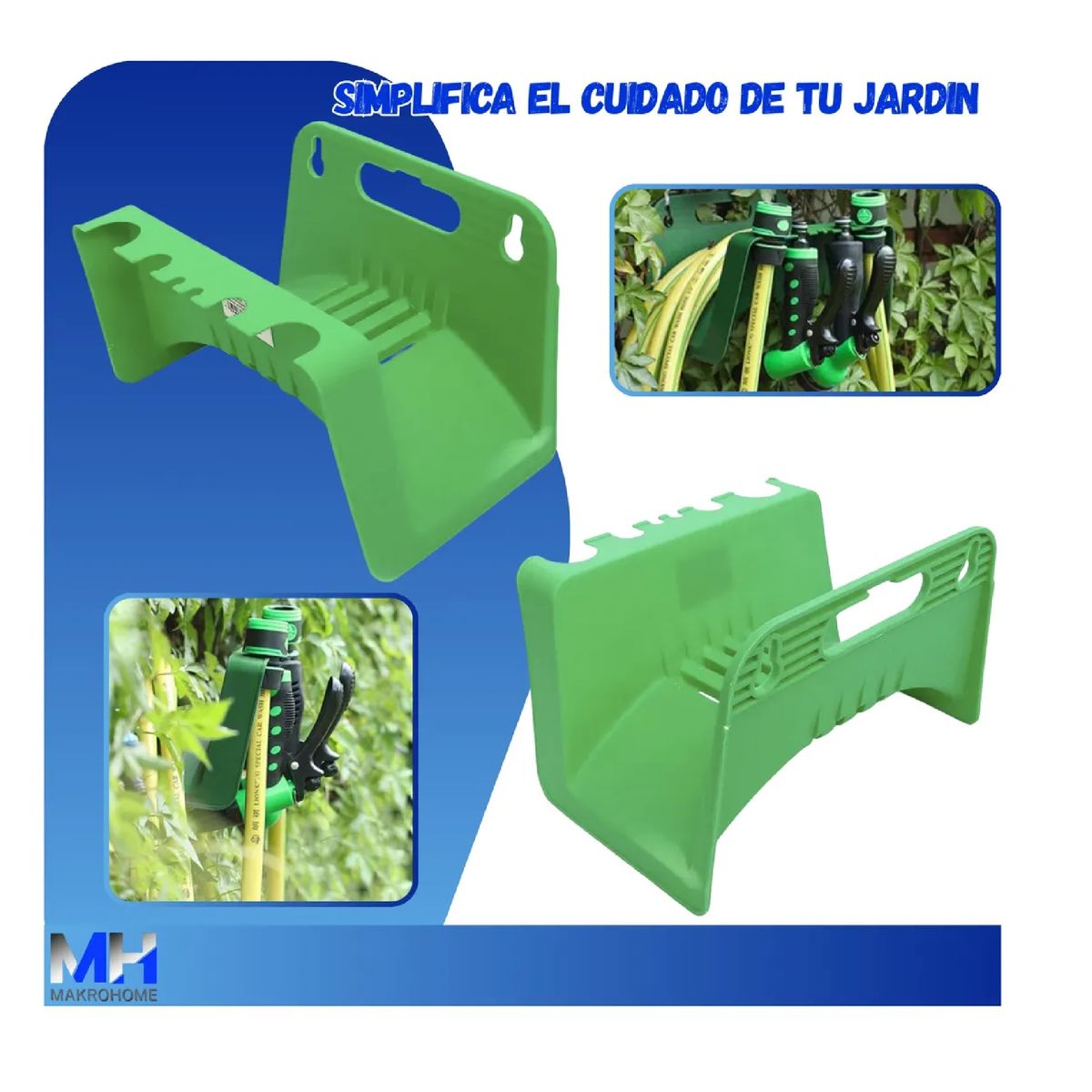 ROOTS - Soporte De Pared Para Manguera Plastico Orden Resistentente