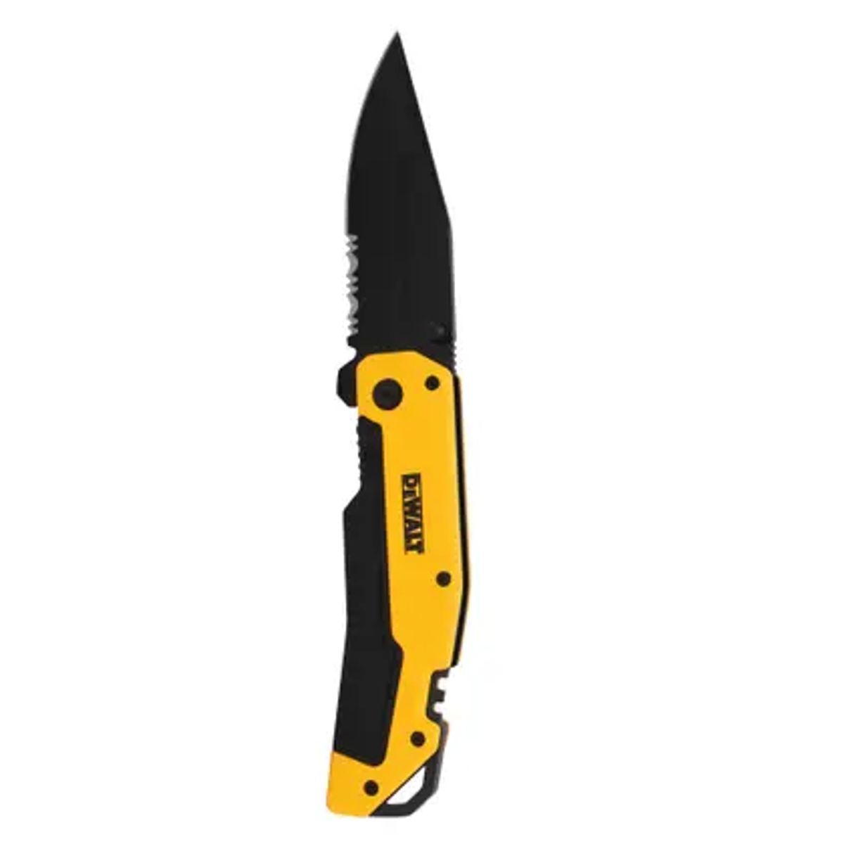 DEWALT - CUCHILLO DE BOLSILLO PLEGABLE PREMIUM MANGO AMARILLO DEWALT DWHT10313