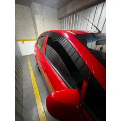 GENERICO - Bota Aguas de Acrílico 2mm plano Negro Brillante a Medida para auto Chevrolet New Sail 2018 a 2021