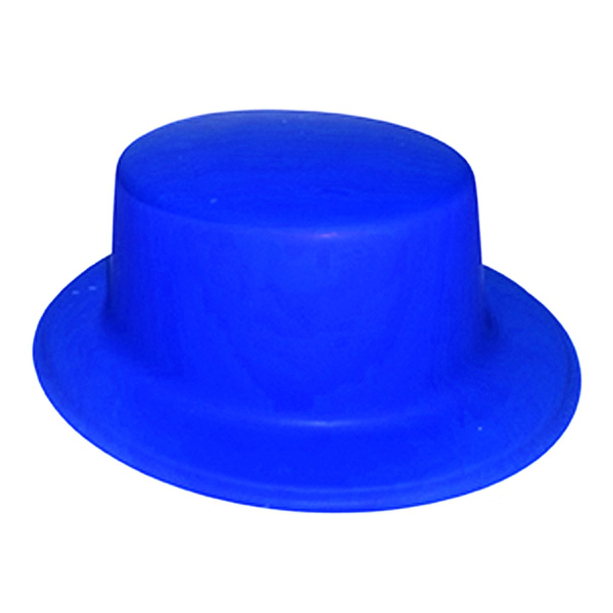 GENERICO - GORRO CHAPLIN CUADRADO FLUOR AZUL X12 UNI