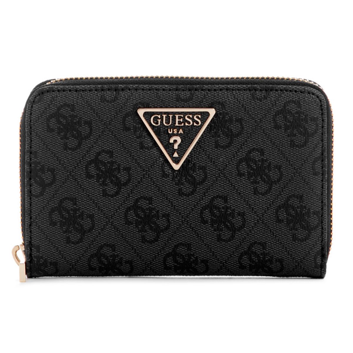 GUESS - Billetera Laurel Ii Slg Med Zip Around Negro