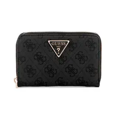 GUESS - Billetera Laurel Ii Slg Med Zip Around Negro