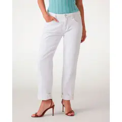 GUESS - Jeans Celia Boyfriend Blanco