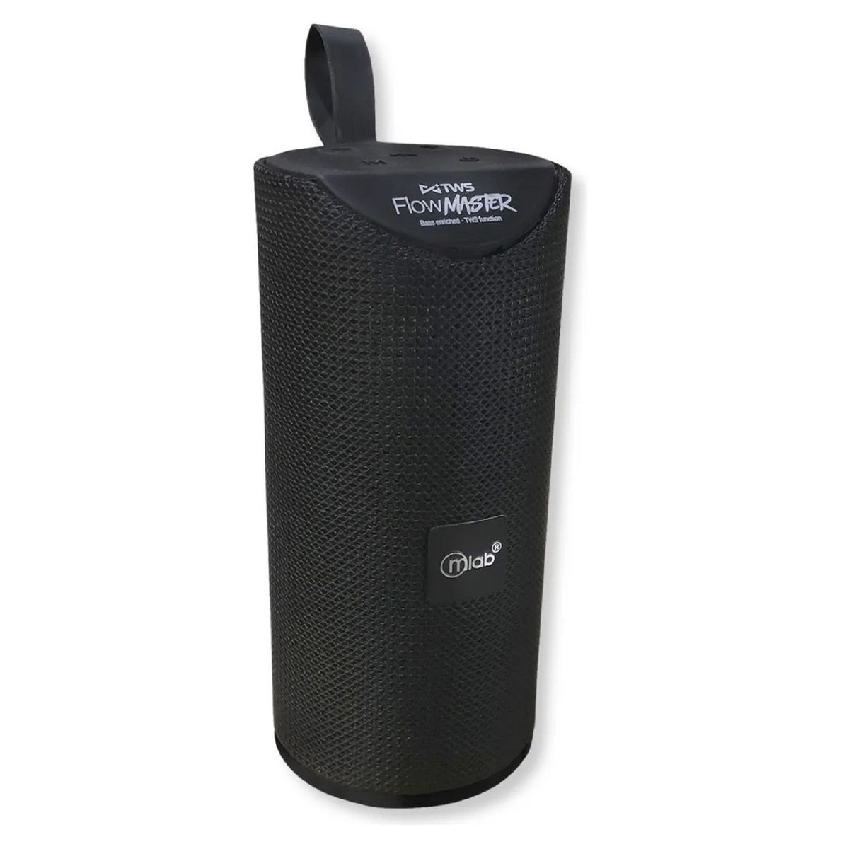 MICROLAB - Parlante Bluetooth Tws Portátil Inalámbrico Flow Master Negro Microlab