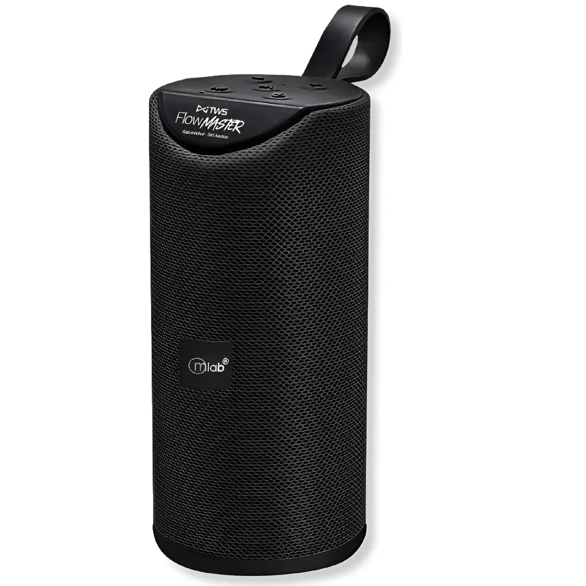 MICROLAB - Parlante Bluetooth Tws Portátil Inalámbrico Flow Master Negro Microlab