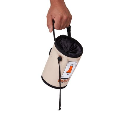 Imagen 2 del producto Magnesera Unisex Gym Print Chalk Beige