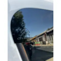 GENERICO - Bota Aguas de Acrílico 2mm plano Negro a Medida para Furgón Citroen Berlingo 2008 a 2018
