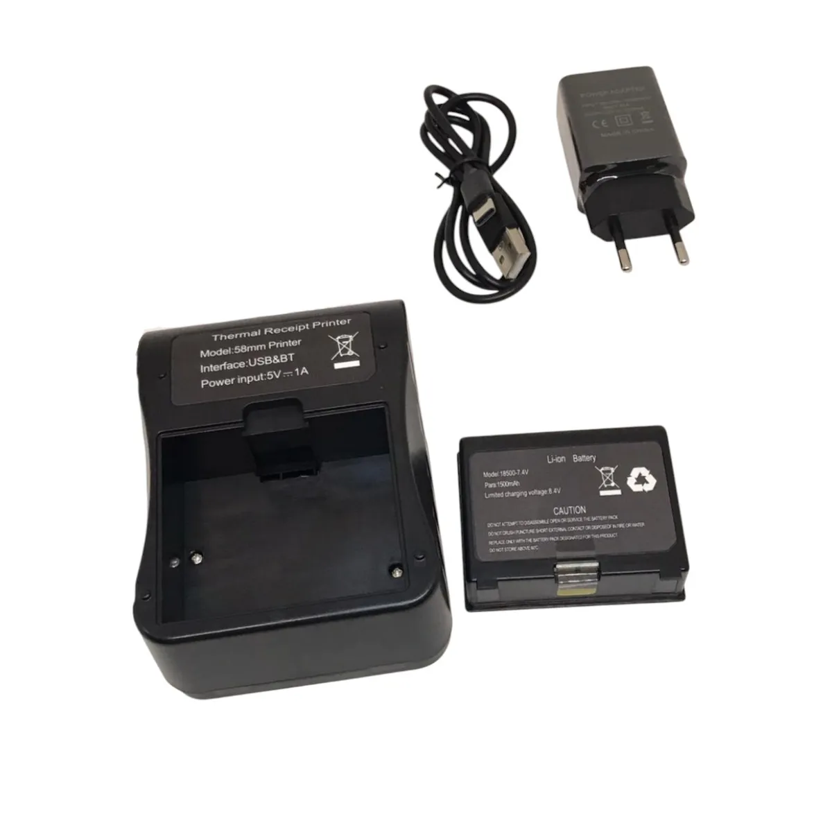 GENERICO - Impresora Térmica Bluetooth Portátil 58 mm