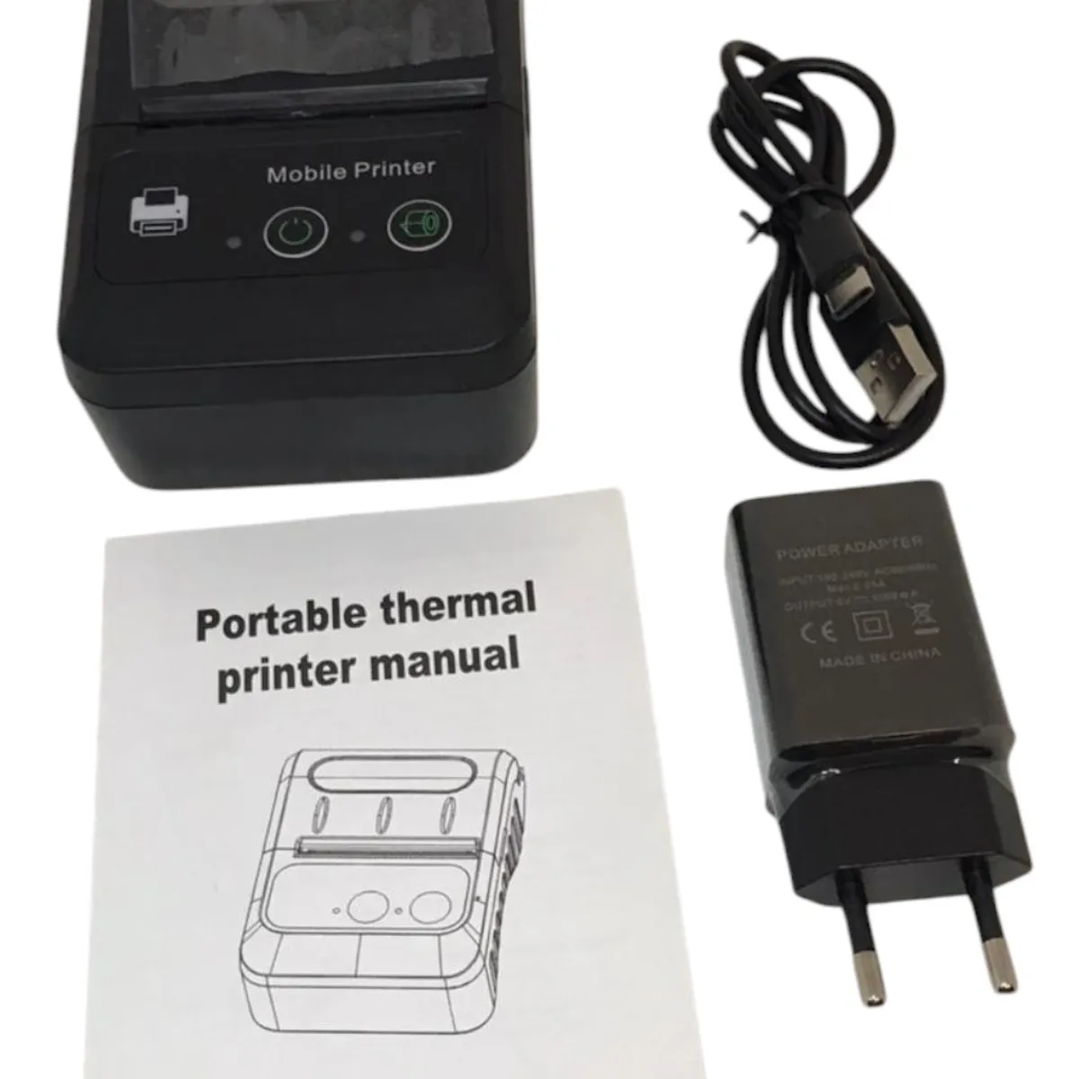 GENERICO - Impresora Térmica Bluetooth Portátil 58 mm