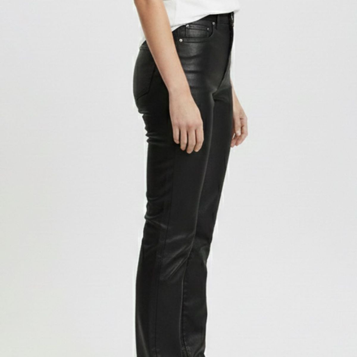 LEVIS - Jeans Mujer 724 High Rise Straight Negro Levis