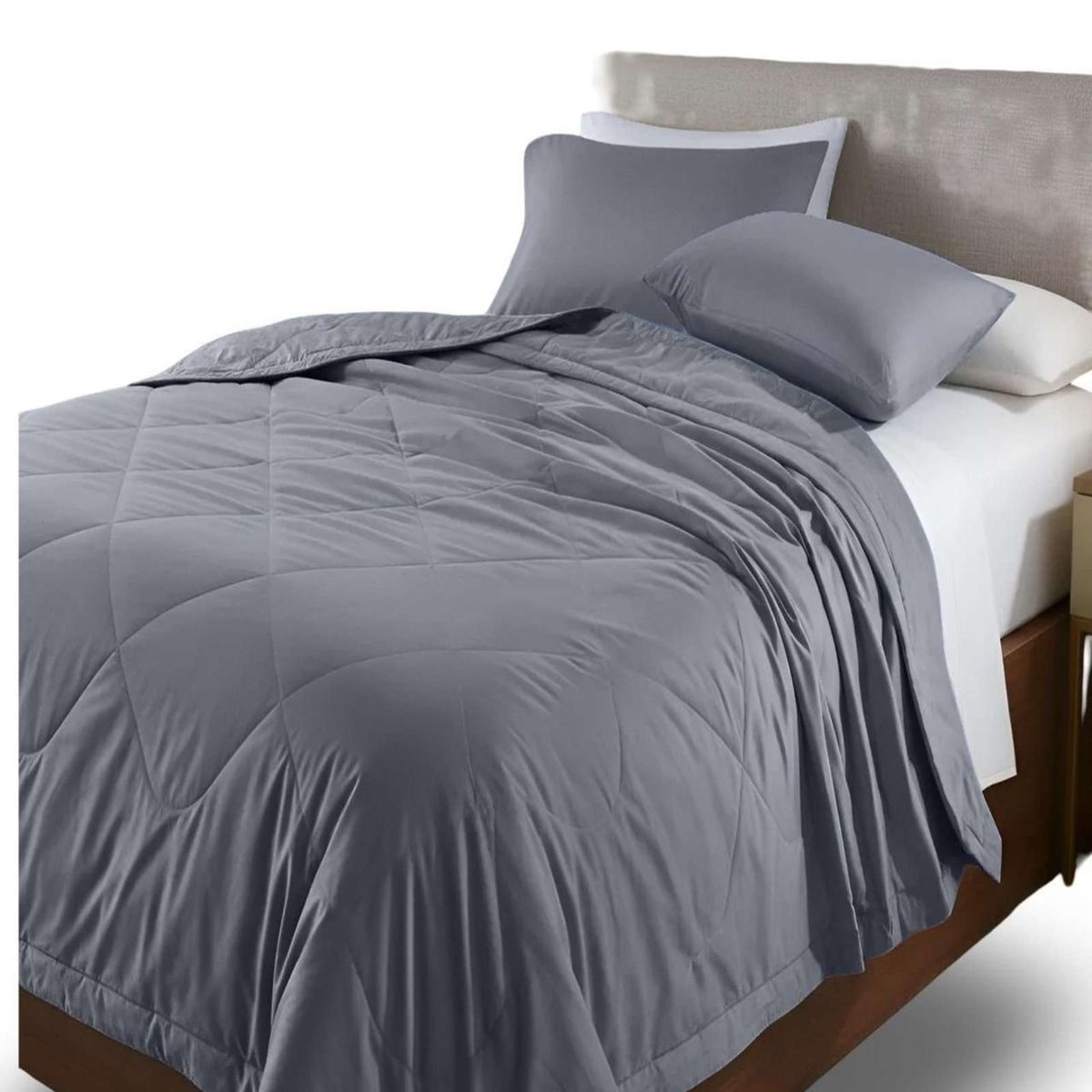 GENERICO - Cubrecama Nórdico Verano king MAS 2 ALMOHADAS DE REGALO