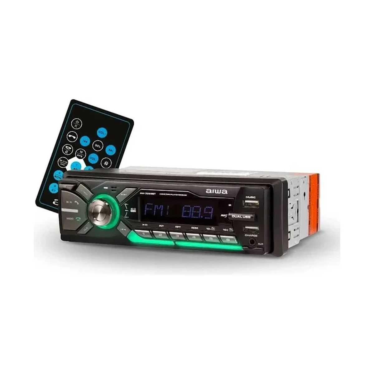 AIWA - Radio De Auto Aiwa Mp3 Usb Bluetooth