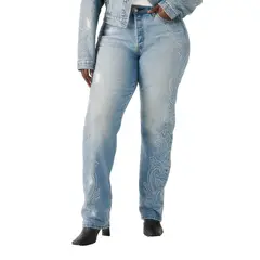 LEVIS - Jeans Mujer 501 Curve Celeste