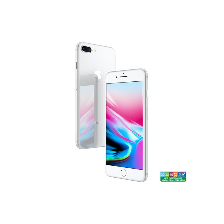 IPhone 8 Plus 128GB - Silver - Reacondicionado