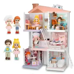 GENERICO - Casita De Muñecas Little World Dollhouse Diversión Y Magia Varios