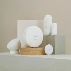 EZVIZ - Kit Alarma Sensores Hogar Puerta Botón Inteligente Blanco