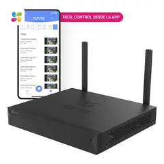 EZVIZ - Nvr Alto Rendimiento Wifi X5s 8w Salida Hdmi Vga