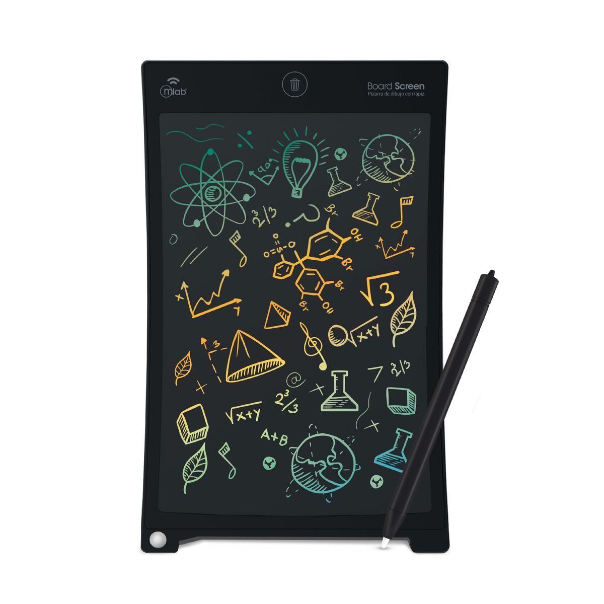 MLAB - Pizarra De Dibujos Con Lapiz 10 Pulgadas Mlab
