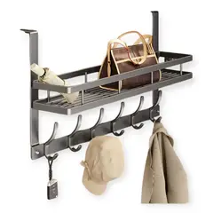 GENERICO - Organizador Colgante Para Puerta Repisa Perchero Colgador