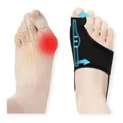 GENERICO - Corrector Juanete Protector Con Correas de Correción Hallux Valgus