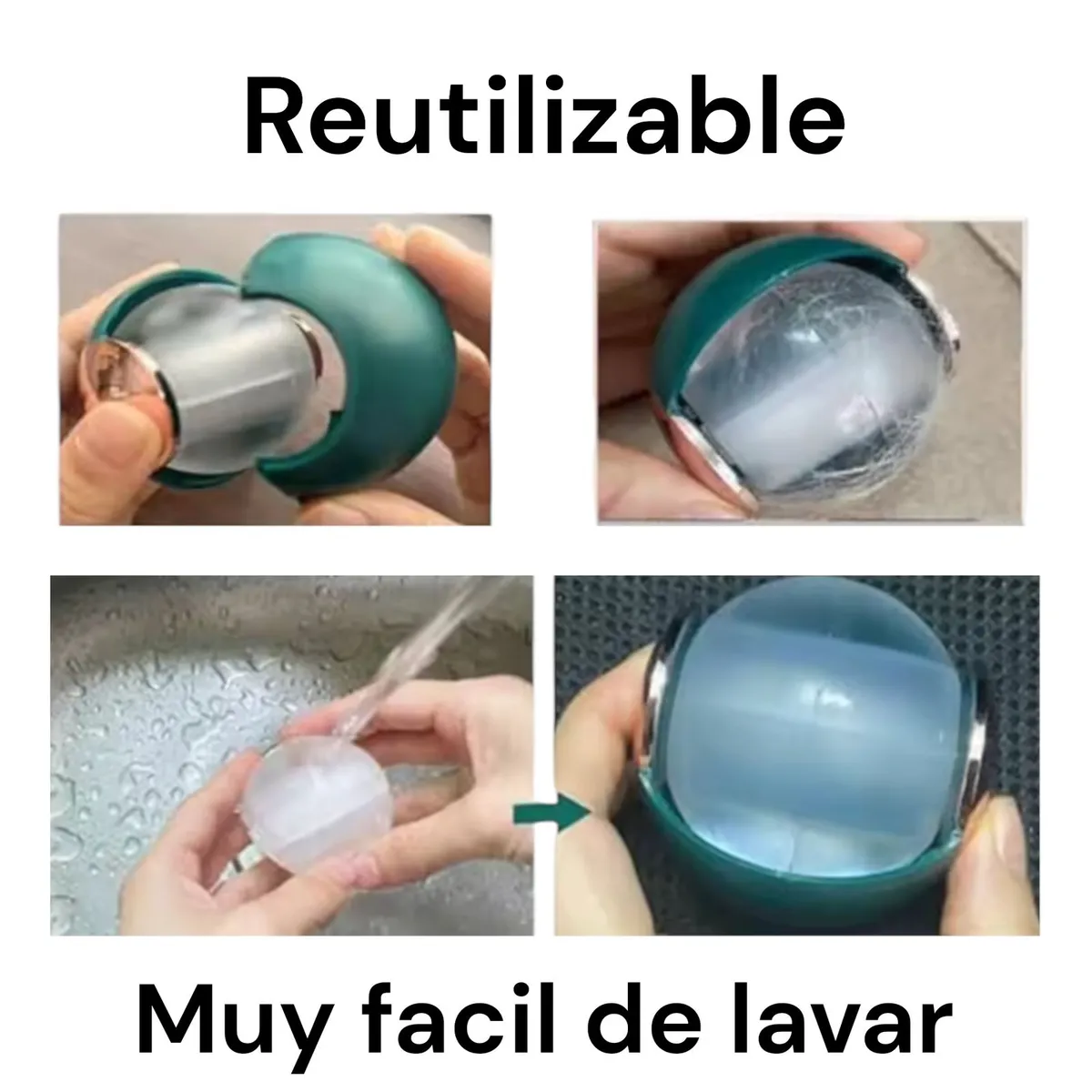 GENERICO - Rodillo Removedor Quitapelusa y Pelitos de Gel Bolita Reutilizable