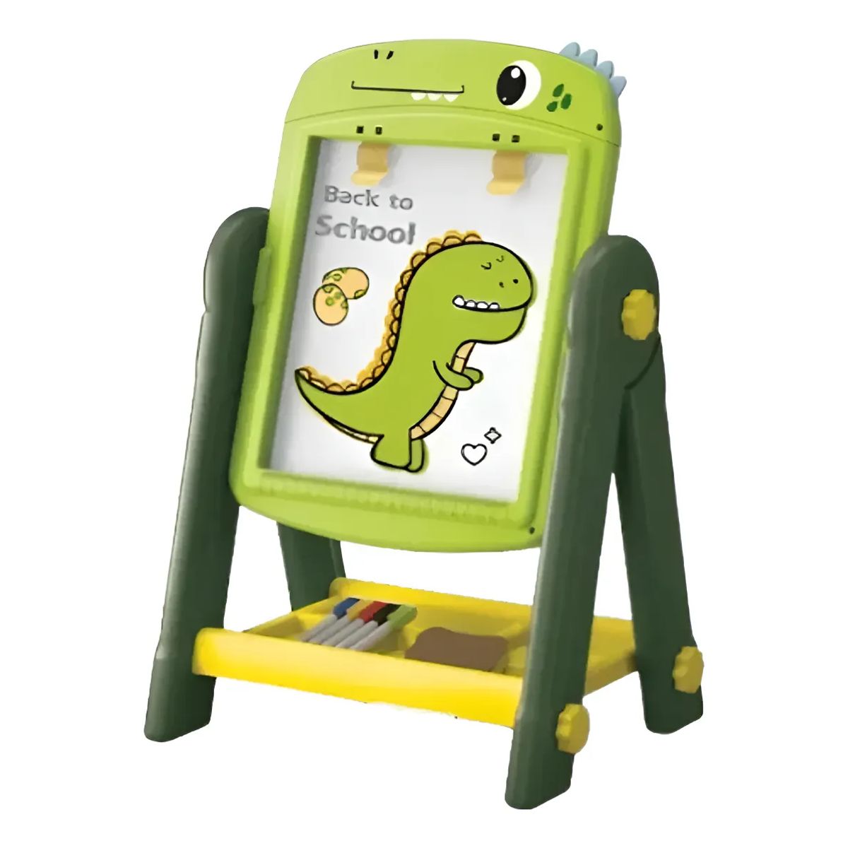 GENERICO - Pizarra Magnética Infantil Para Niños 24pcs Verde