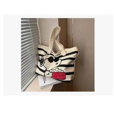 Imagen 2 del producto Cartera Bolso De Lona Snoopy Con Cierre Retro Clasico