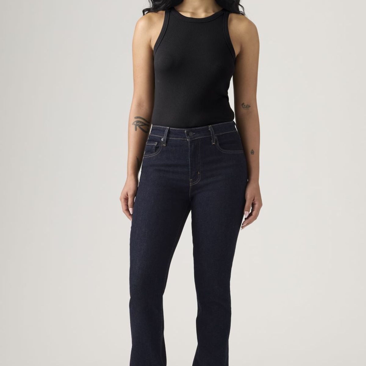 LEVIS - Jeans Mujer 725 High Rise Bootcut Azul Levis