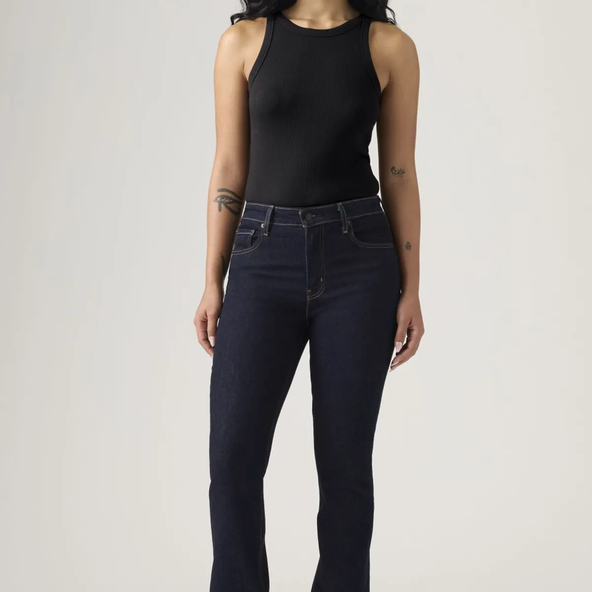 LEVIS - Jeans Mujer 725 High Rise Bootcut Azul Levis