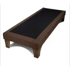 GENERICO - Base de plaza y media color cafe