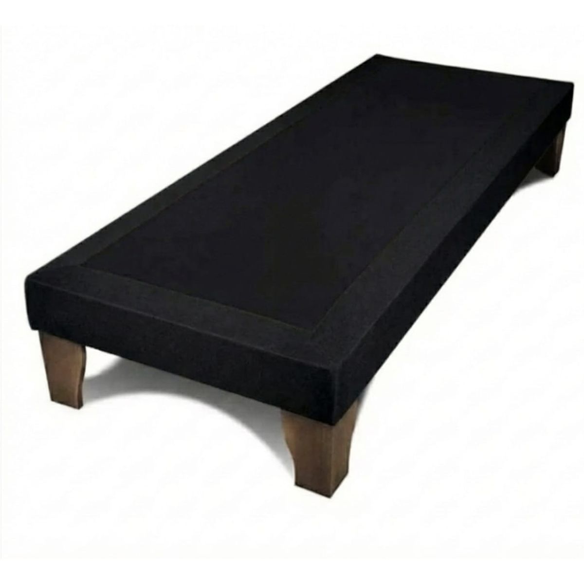 GENERICO - base de plaza y media color negro