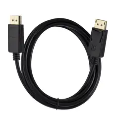 GENERICO - Cable DisplayPort DP a DP 1.8 m Macho-Macho Alta Calidad