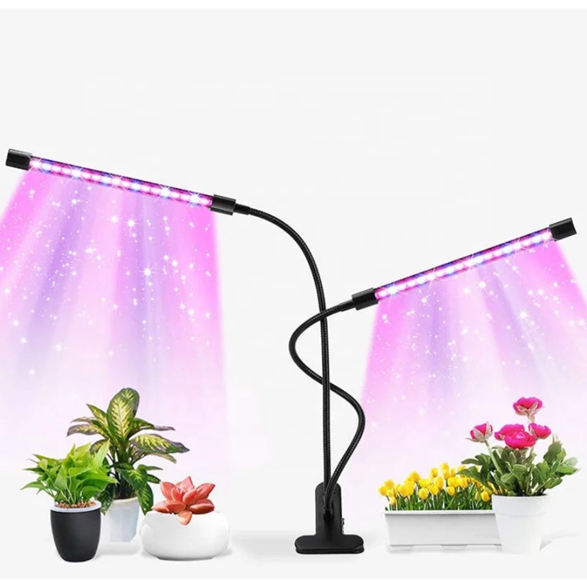 GENERICO - Lámpara de cultivo para plantas de interior de 40 leds