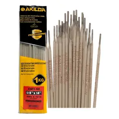GENERICO - Electrodos Soldadura E7018 1/8'' 3.2mm X 350mm 1 Kg (etiqueta roja)
