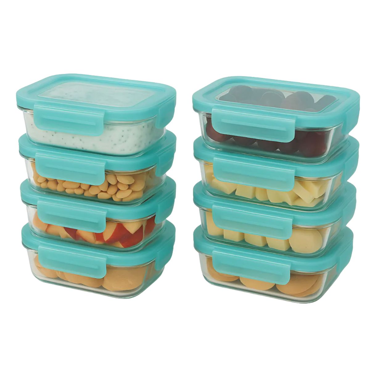 ALLEGRA - Set 8 Mini Taper Allegra 150 ML para Alimentos Snacks