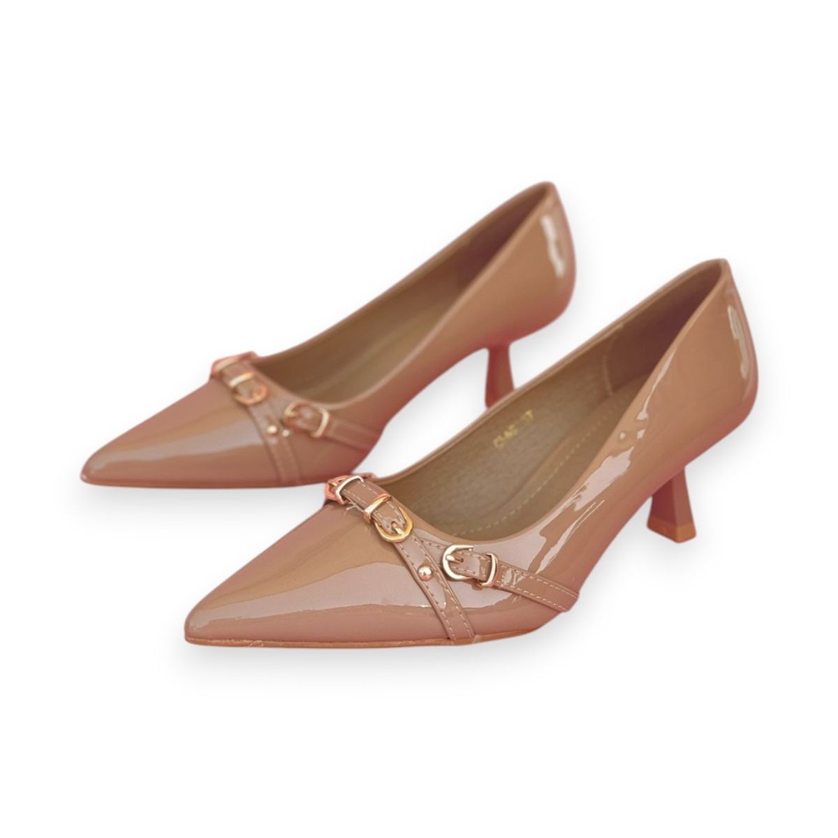 HERIEL - Zapato Khaki Taco Mujer