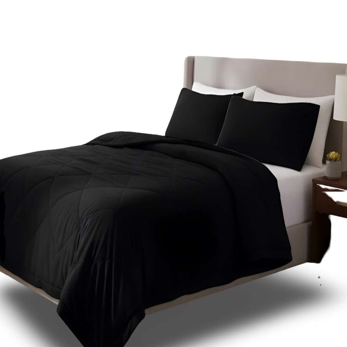 GENERICO - CUBRECAMA NÓRDICO DELGADO 2 PLAZAS 220X240CM + 2 FUNDA PARA ALMOHADA