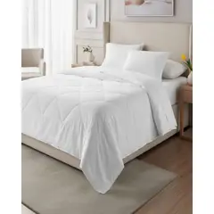 GENERICO - CUBRECAMA NÓRDICO DELGADO 2 PLAZAS MAS 2 ALMOHADAS DE REGALO