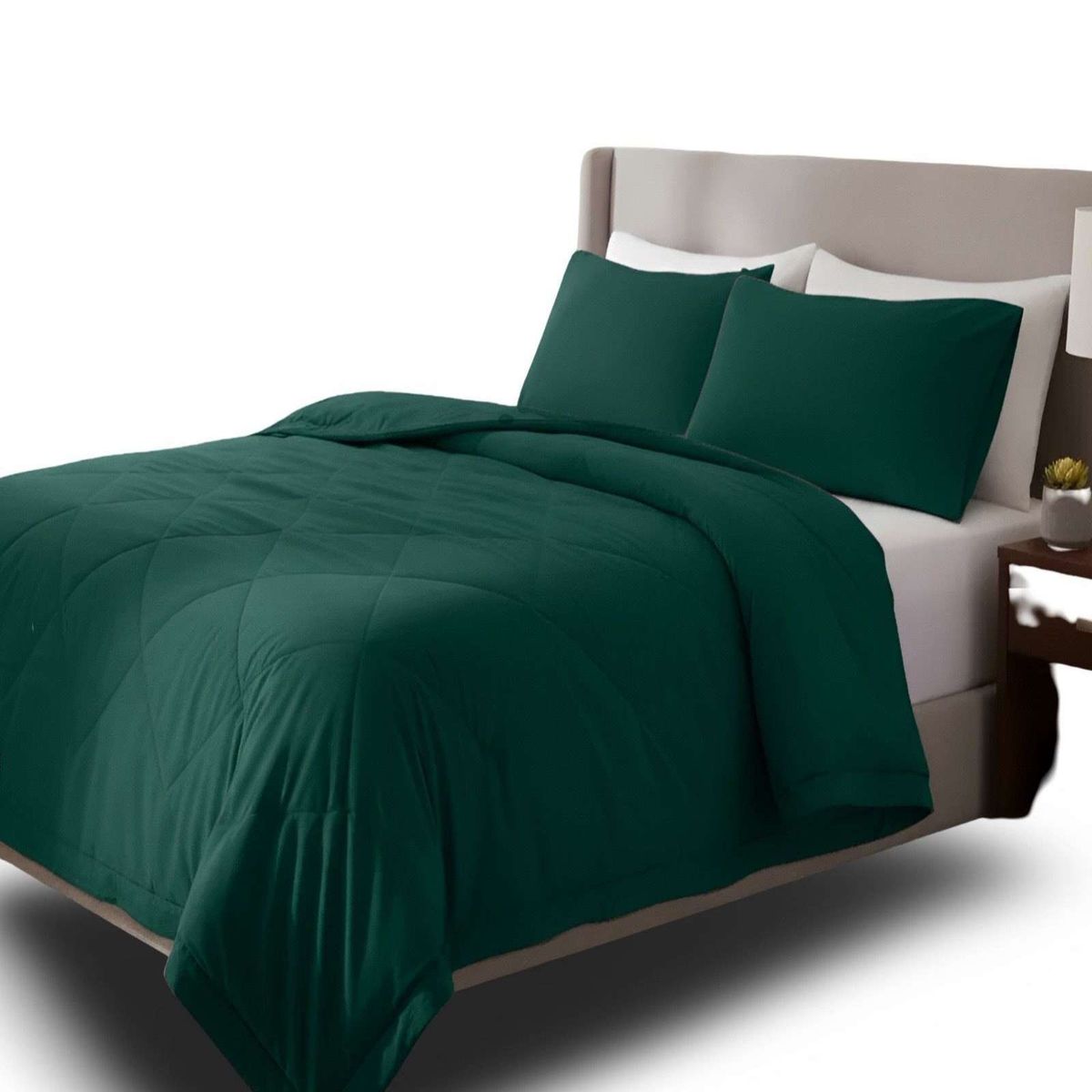 GENERICO - CUBRECAMA NÓRDICO DELGADO 2 PLAZAS 220X240CM + 2 FUNDA PARA ALMOHADA