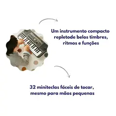 CASIO - Teclado sa-51 teclado mini