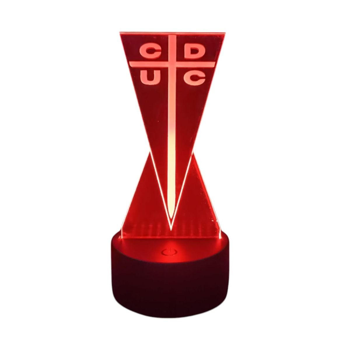 GENERICO - Lampara touch 3D Cato De 7 Colores